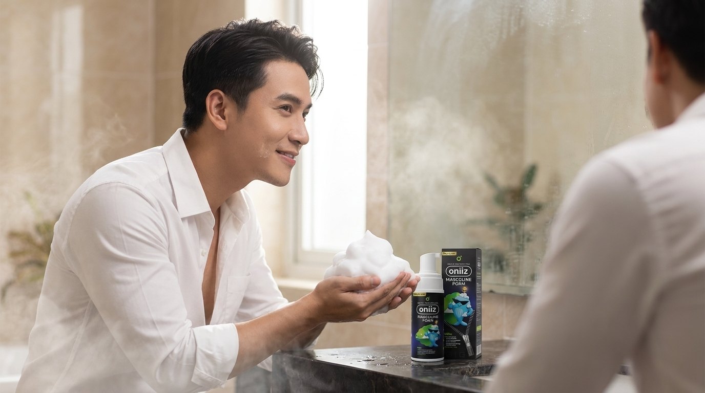 a stylish confident vietnamese man 27 in a crisp
